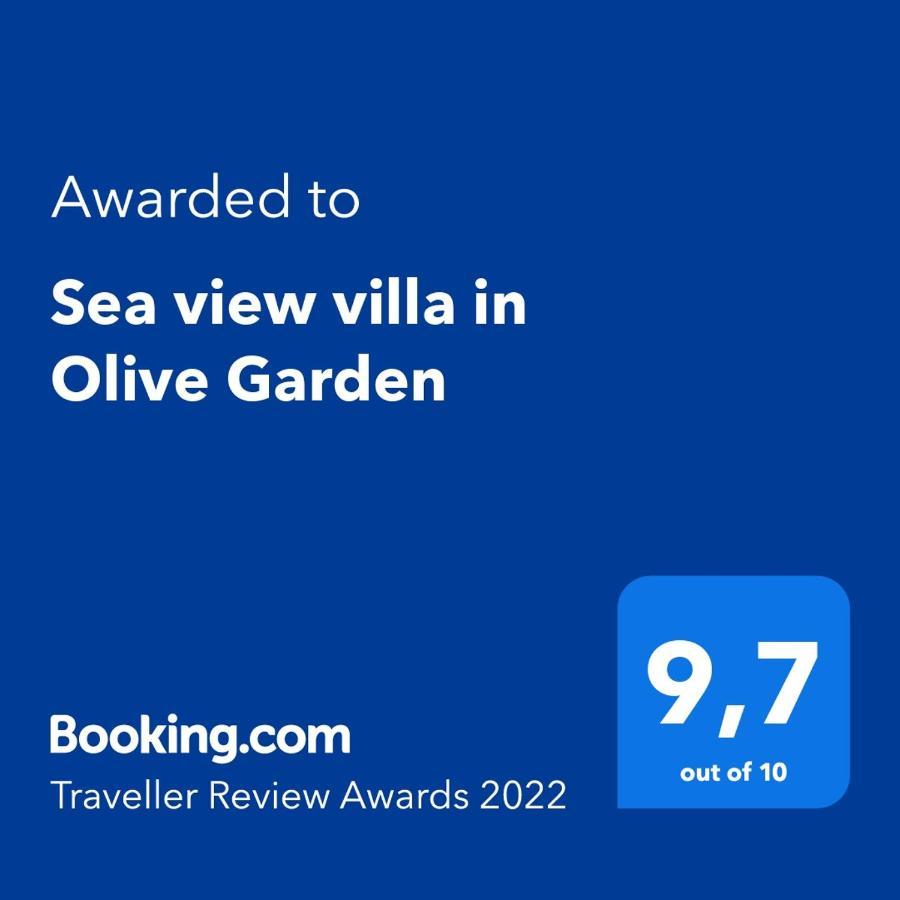 Sea View Villa In Olive Garden Nea Kallikrateia ภายนอก รูปภาพ