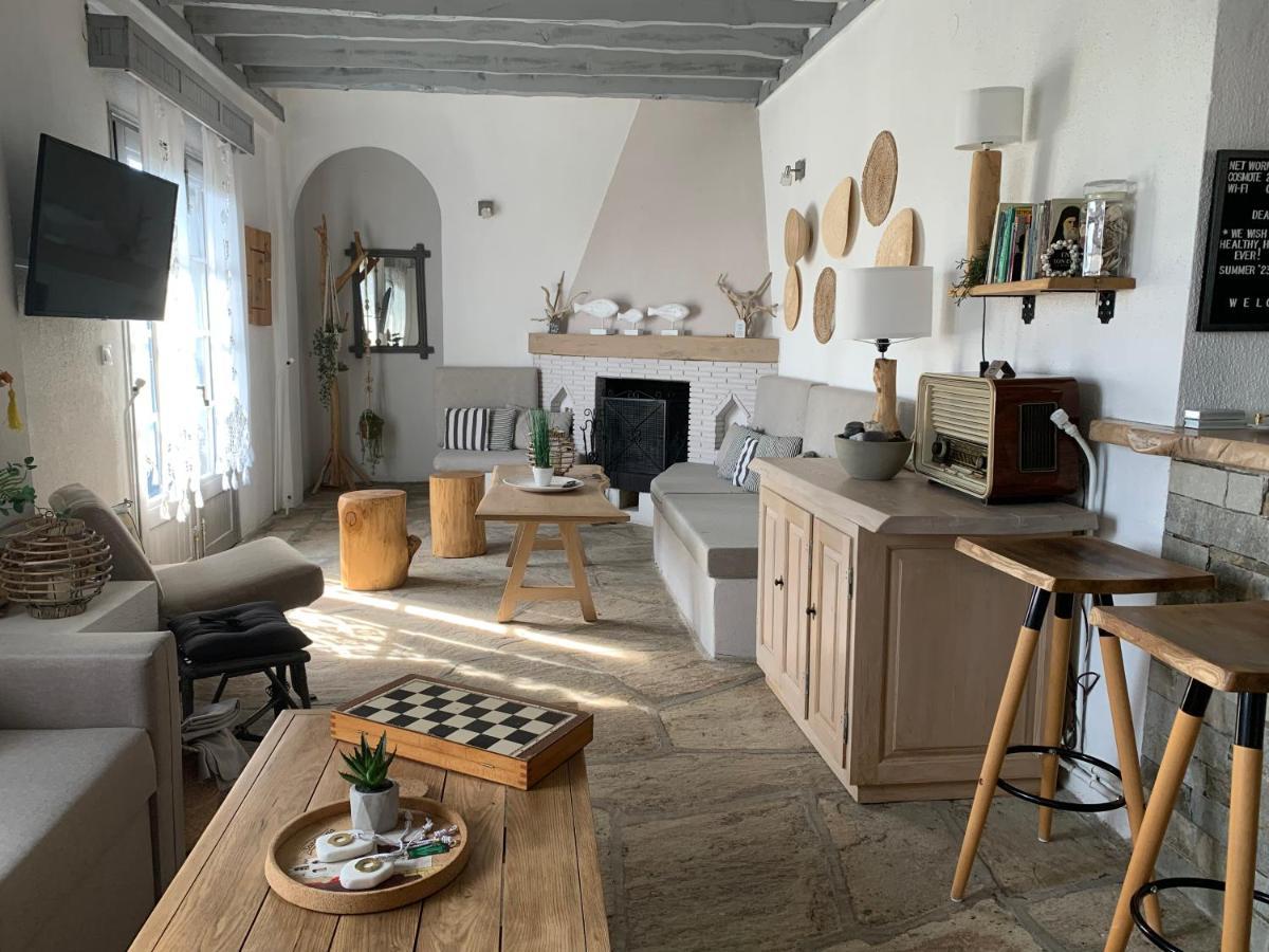 Sea View Villa In Olive Garden Nea Kallikrateia ภายนอก รูปภาพ