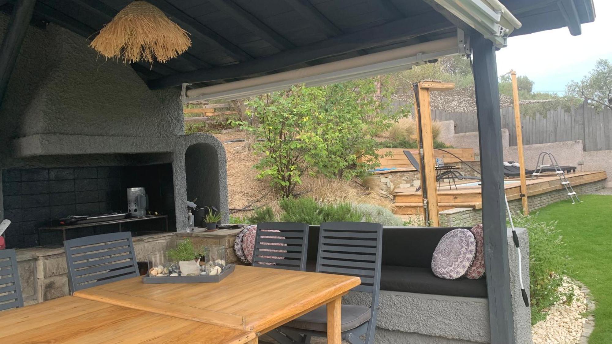 Sea View Villa In Olive Garden Nea Kallikrateia ภายนอก รูปภาพ