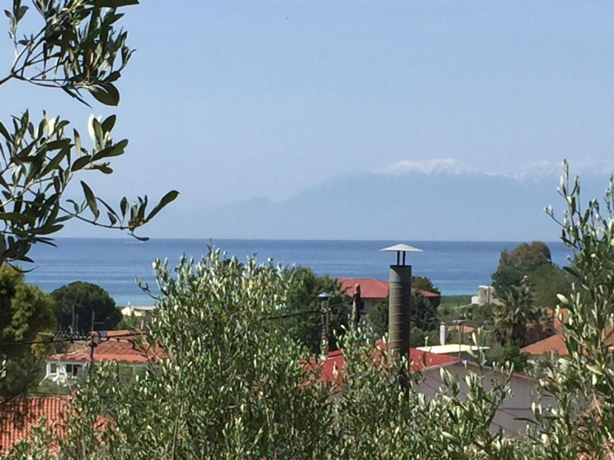 Sea View Villa In Olive Garden Nea Kallikrateia ภายนอก รูปภาพ